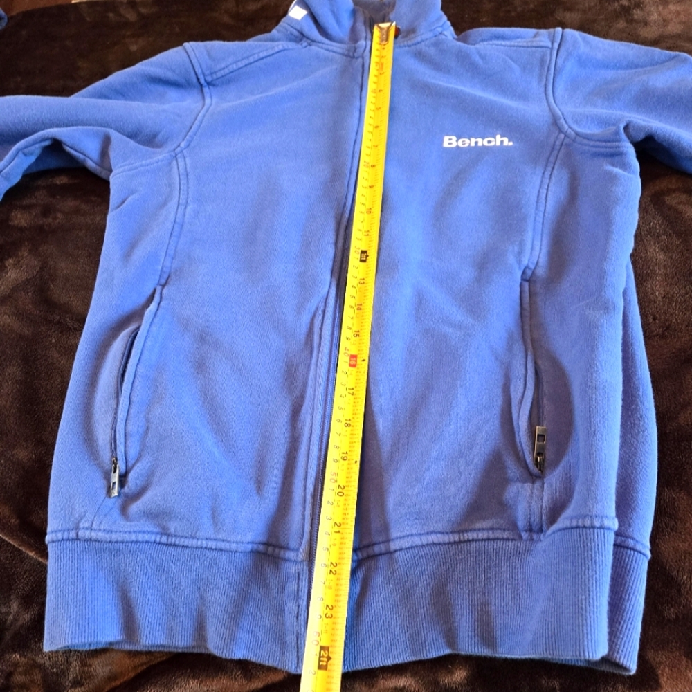 Bench Blue Zip-Up Jacket - Picture 6 of 7